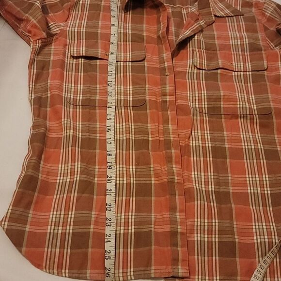 Lauren ralph lauren plaid shirt size large. - Picture 8 of 11